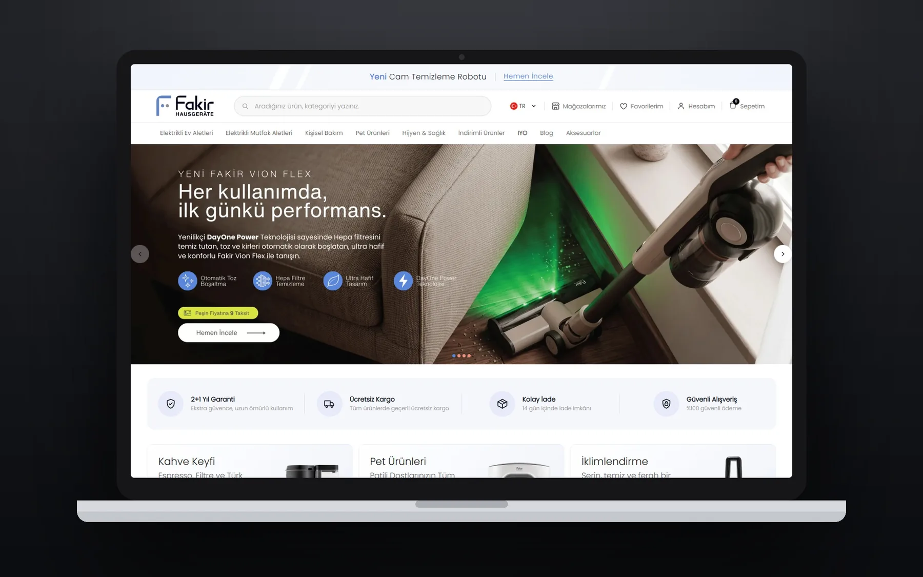 Fakir Hausgeräte proje görseli 2