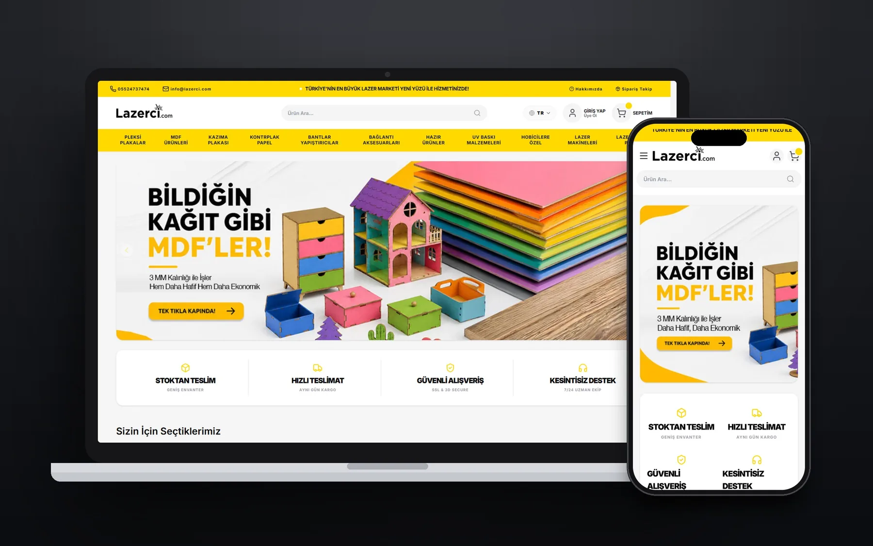 Lazerci.com proje görseli 1